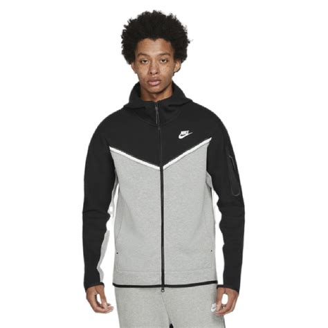 grijs zwart nike tech|Nike tech fleece.